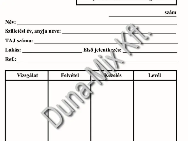 Onkológiai jelentés